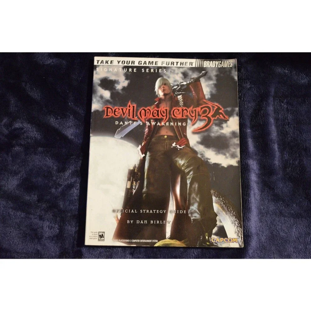 Devil May Cry 3 Dante’s Awakening Official Strategy Guide 2005 PS2
